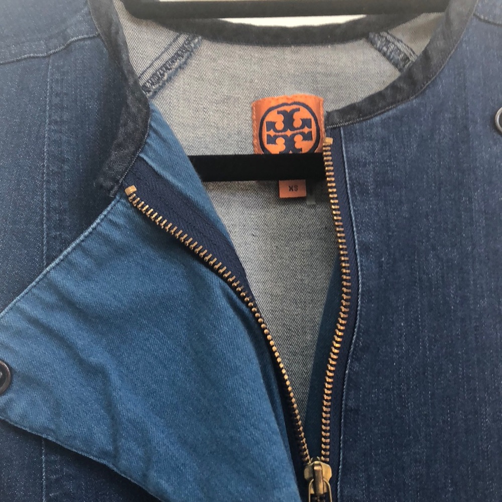 Tory Burch Denim Zip Dress